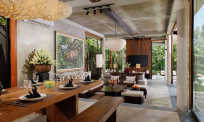 Villa Uma Santai Indoor Living and Dining Area | Canggu, Bali