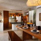 Villa Uma Santai Indoor Kitchen and Dining Area | Canggu, Bali