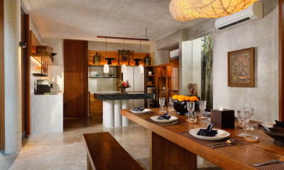 Villa Uma Santai Indoor Kitchen and Dining Area | Canggu, Bali