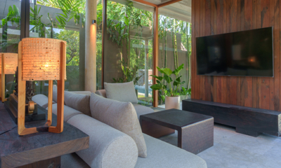 Villa Uma Santai Living Area with TV | Canggu, Bali