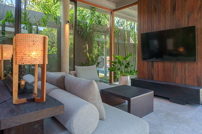 Villa Uma Santai Living Area with TV | Canggu, Bali