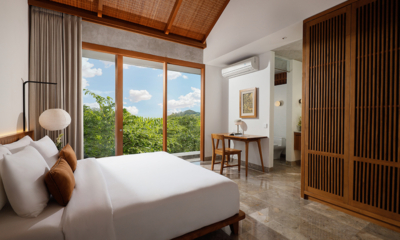 Villa Uma Santai Bedroom Three with Study Area | Canggu, Bali