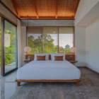 Villa Uma Santai Bedroom Four with Balcony and View | Canggu, Bali
