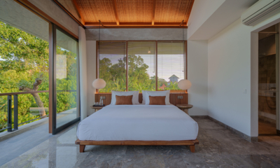 Villa Uma Santai Bedroom Four with Balcony and View | Canggu, Bali