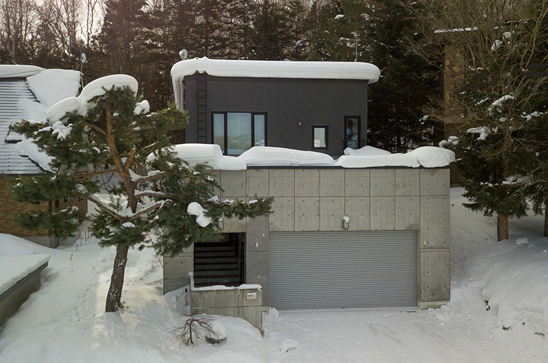Shochikubai Exterior with Snow | Furano, Hokkaido