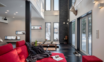 Shochikubai Living and Dining Area with Snow View | Furano, Hokkaido
