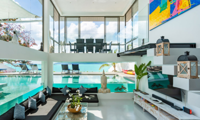 Bella Samui Beach Villa Living Area with View | Taling Ngam, Koh Samui