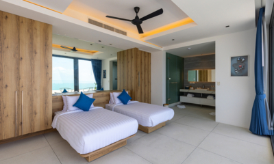 Villa Blue View Luxe Bedroom and Bathroom Two | Bang Por, Koh Samui