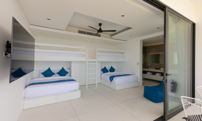 Villa Blue View Luxe Bedroom Five with Bunk Beds | Bang Por, Koh Samui
