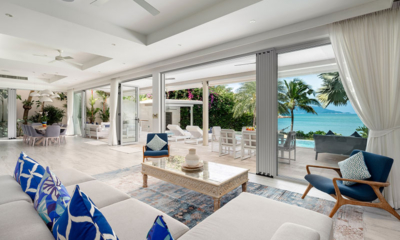 Villa Maliya Living Area with Sea View | Plai Laem, Koh Samui