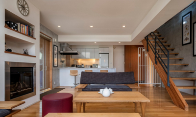 Asobidokoro Indoor Living Area | Hirafu, Niseko