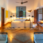 Doornberg Indoor Living Area with Lights | Galle, Sri Lanka