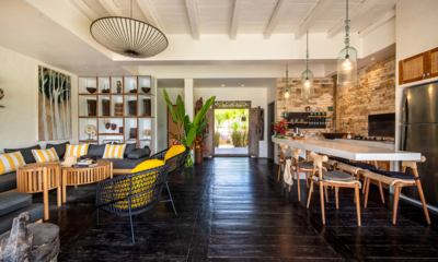 Katoni Villa Indoor Living and Dining Area | Nusa Lembongan, Bali