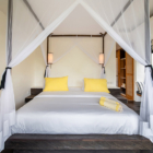 Katoni Villa Bedroom Two with Four Poster Bed | Nusa Lembongan, Bali