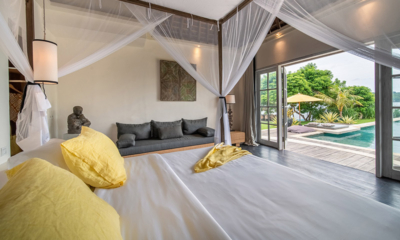 Katoni Villa Bedroom Three with Sofa and Pool View | Nusa Lembongan, Bali