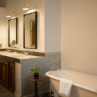 Doornberg Bathroom with Bathtub Middle Garden Harin | Galle, Sri Lanka