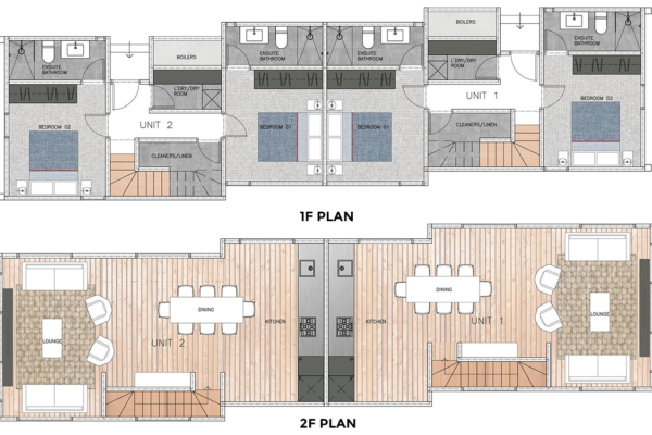 Blue River Chalets Floorplan | Hakuba, Nagano