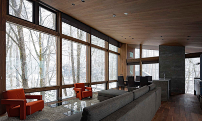 Gravity Living Area with Outdoor View | Hakuba, Nagano