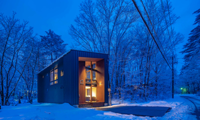 Gravity Exterior at Night | Hakuba, Nagano