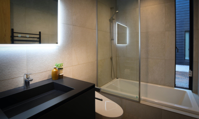 Prominence Bathroom with Bathtub | Hakuba, Nagano