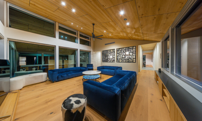 The Moo Living Area at Night | Hakuba, Nagano