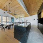 The Moo Kitchen and Dining Area with View | Hakuba, Nagano