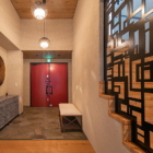 The Moo Entrance with Seating Area | Hakuba, Nagano
