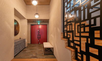 The Moo Entrance with Seating Area | Hakuba, Nagano