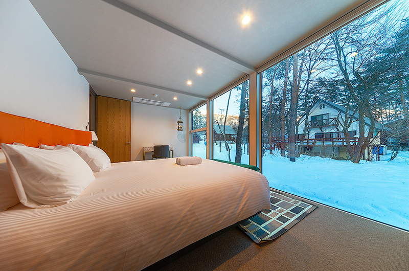 The Moo Bedroom One with Snow View | Hakuba, Nagano