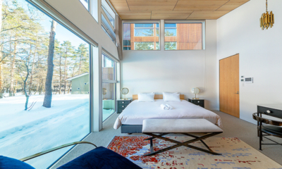 The Moo Bedroom Two with Snow View | Hakuba, Nagano