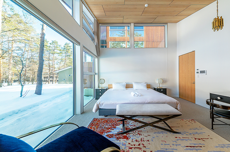 The Moo Bedroom Two with Snow View | Hakuba, Nagano