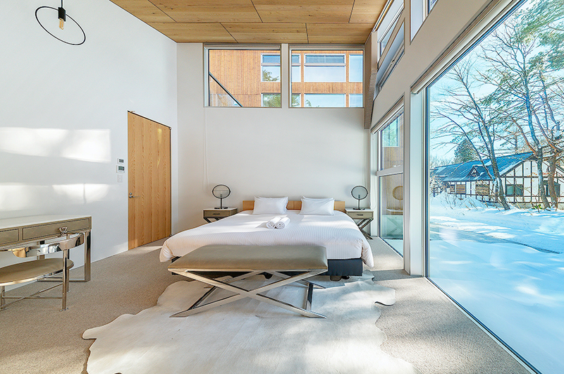 The Moo Bedroom Three with Snow View | Hakuba, Nagano