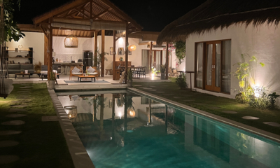Bagera Hoi Namu House of Bagera Pool at Night | Seminyak, Bali