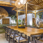 Bagera Hoi Namu House of Bagera Dining Area at Night | Seminyak, Bali
