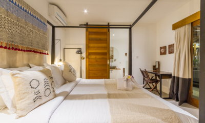 Bagera Hoi Namu House of Bagera Bedroom One with Four Poster Bed | Seminyak, Bali