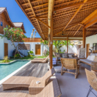 Bagera Hoi Namu Villa Namu Pool Side Living Area | Seminyak, Bali