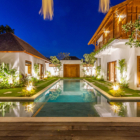 Bagera Hoi Namu Villa Namu Pool at Night | Seminyak, Bali