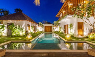 Bagera Hoi Namu Villa Namu Pool at Night | Seminyak, Bali
