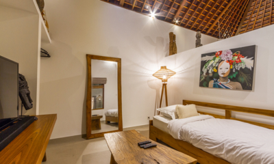Bagera Hoi Namu Villa Namu Bedroom Five with Lounge and TV | Seminyak, Bali