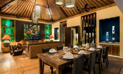 Villa Abagram Villa Abakoi Indoor Living and Dining Area | Seminyak, Bali