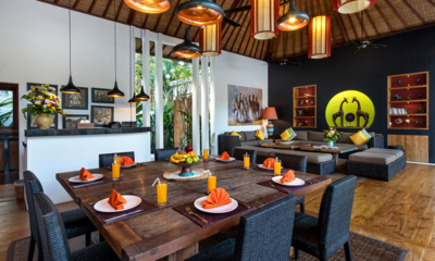 Villa Abagram Villa Tangram Living and Dining Area | Seminyak, Bali