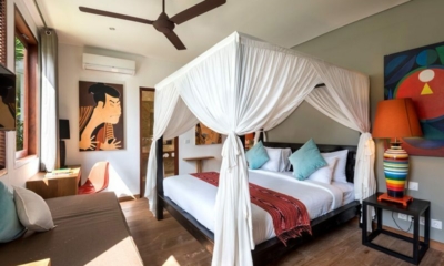 Villa Abagram Villa Tangram Bedroom Two with Seating Area | Seminyak, Bali