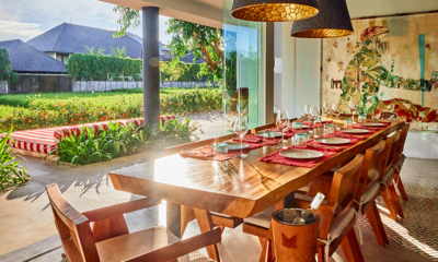 The Oasis Dining Area with View I Canggu, Bali