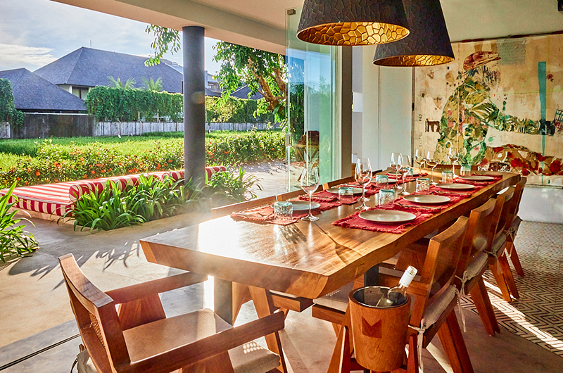 The Oasis Dining Area with View I Canggu, Bali