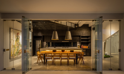 The Oasis Dining Area at Night I Canggu, Bali