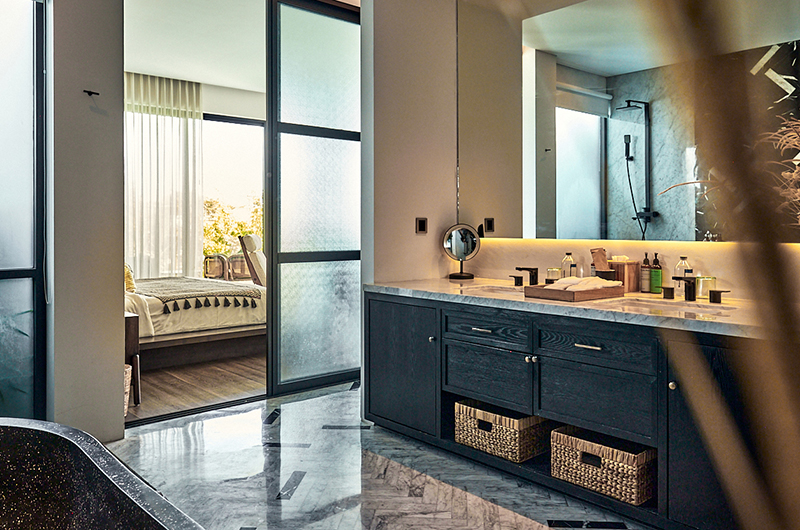 The Oasis Bedroom and Bathroom One I Canggu, Bali