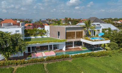The Oasis Gardens and Pool from Top I Canggu, Bali
