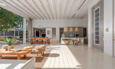 Villa Akasha Living and Dining Area | Choeng Mon, Koh Samui