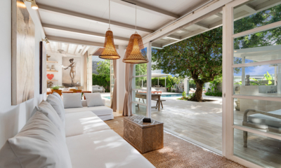 Villa Akasha Lounge Area with Pool View | Choeng Mon, Koh Samui