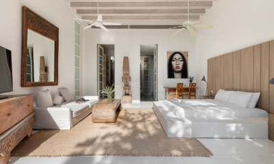 Villa Akasha Bedroom One with Sofa | Choeng Mon, Koh Samui